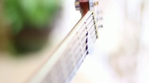 Playing the Guitar Video stock 21251884