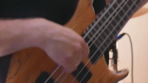 Playing guitar Stock Footage 100843545