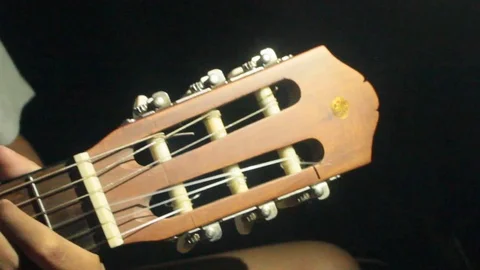 PLAYING GUITAR IN THE NIGHT 3 動画素材 109355198
