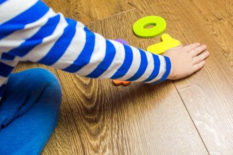 Playing happily with numbers Stock Photos