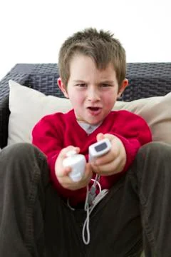 Playing hard Stock Photos