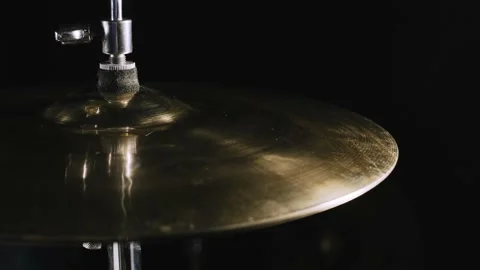 Playing hi-hat by step Stock Footage 156634210