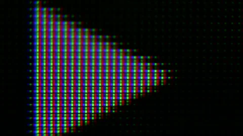 Playing internet video button pause play Video stock 61458093