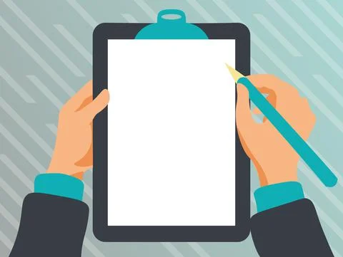 Playing Keyboard Typing Game Creating Processing Digital Documents Searching Stock Illustration