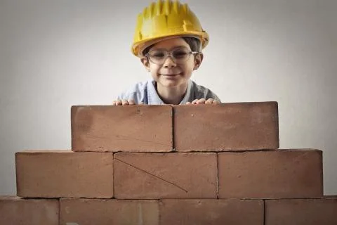 Playing kid Stock Photos