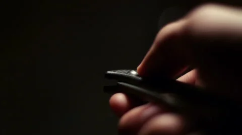 Playing With Knife Stock Footage 61186236