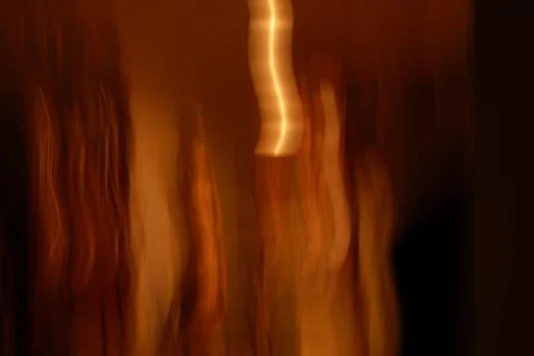 Playing with light, orange warm lines Foto stock