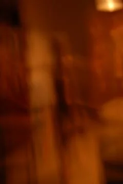 Playing with light, orange warm lines Foto stock