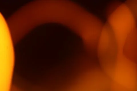 Playing with light, orange warm lines Foto stock