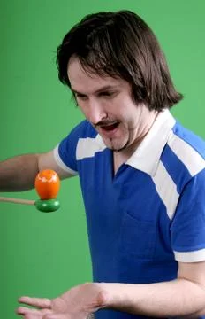 Playing man Stock Photos