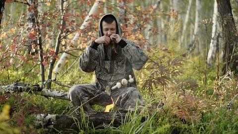 Playing a musical instrument Stock Footage 79968719