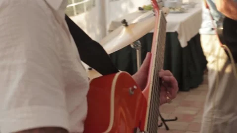 Playing musical instruments Stock Footage 163567852