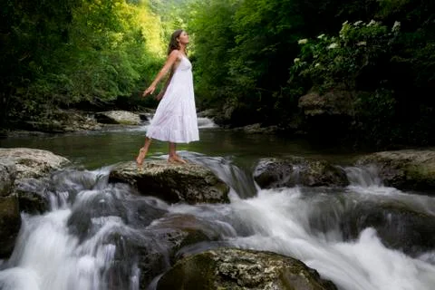 Playing in Nature Stock Photos