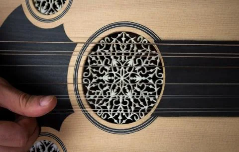 Playing oud Stock Photos