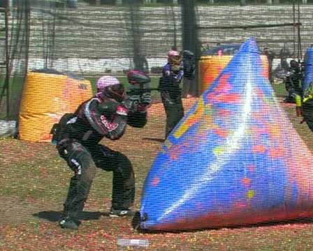 Playing Paintball. #23 Stock-Footage 10731803