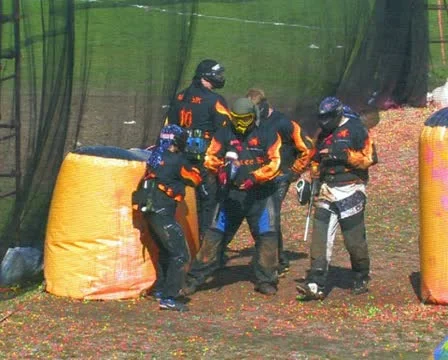 Playing Paintball. #25 Stock Footage 10731826