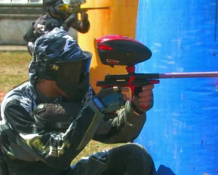Playing Paintball. #26 Video stock 10731831
