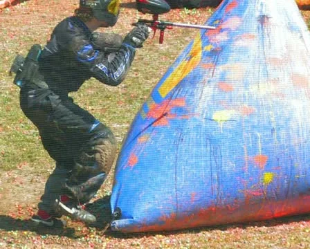 Playing Paintball. #27 Stock Footage 10731864