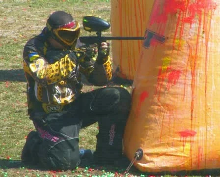 Playing Paintball. #28 Stock-Footage 10731867
