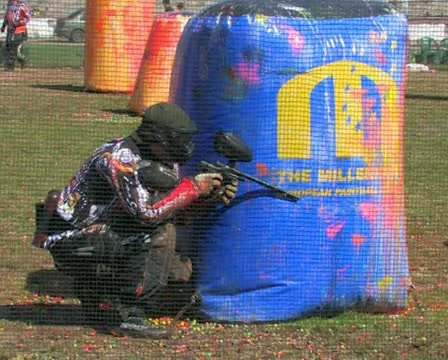 Playing Paintball. #34 Stock-Footage 10732202