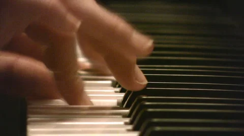 Playing piano 動画素材 1848132