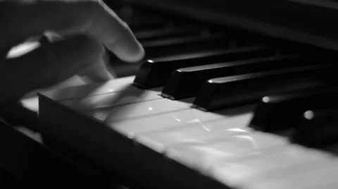 Playing piano Video stock 33215995
