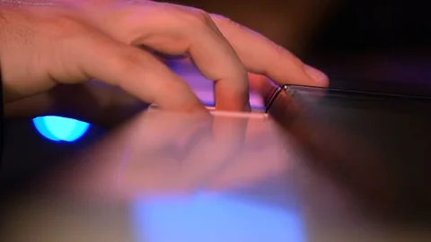 Playing the piano Stock Footage
