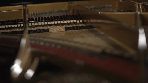 Playing the piano Stock Footage 108580381