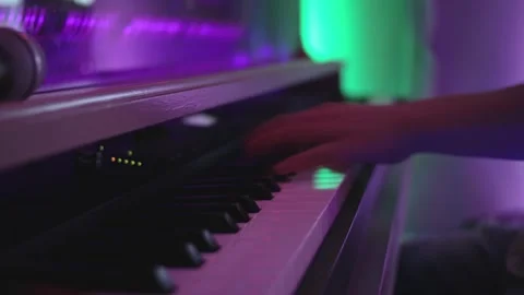 Playing Piano Stock Footage 272287910