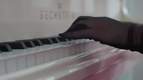Playing the piano Stock Footage 274945578