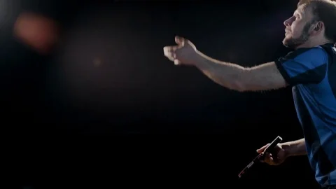 Playing ping pong Stock Footage 75634154