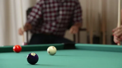 Playing Pool, Billiard 動画素材 48398765