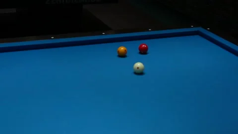 Playing pool in a club Stock Footage 170059008