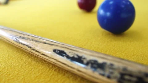 Playing pool in the club Stock-Footage 246926385