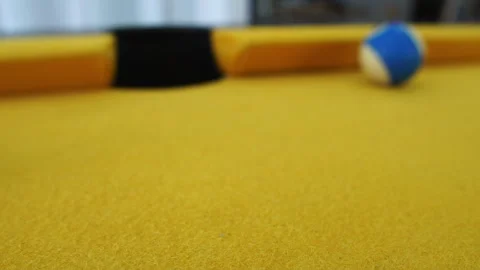 Playing pool in the club Stock Footage 246957698