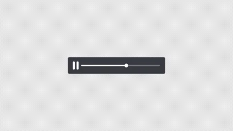 Playing record voice message animation with alpha channel Stock Footage 331057804