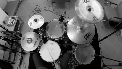 Playing Rock drum instrument Stock-Footage 271347645