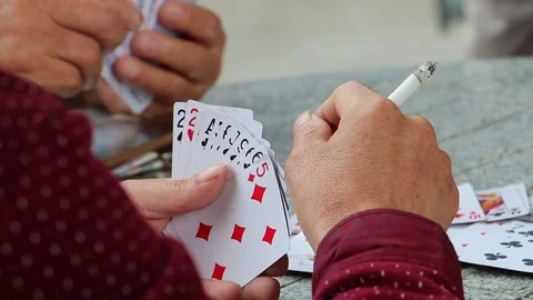 Playing Сards (3) Stock Footage 86989929