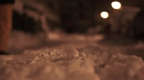 Playing In The Snow 004 Stock Footage 12761200