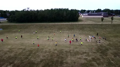 Playing soccer Video stock 171737943