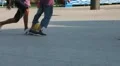 Playing on the street HD Footage