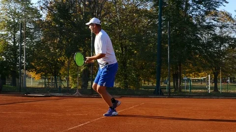 Playing Tennis Video stock 81306865