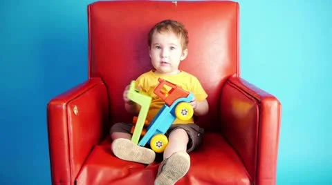 Playing with toy Stock-Footage 20634835