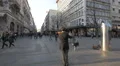 Playing the violin in the Republic Square in Belgrade 4k or 4k+ Resolution