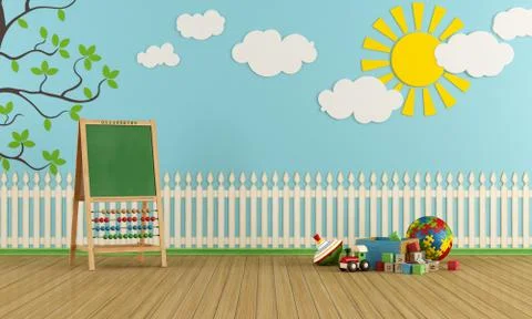 Playroom Stock Illustration