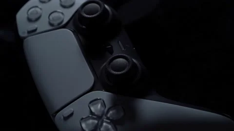 Playstation 5 DualSense controller Stock Footage 153389644