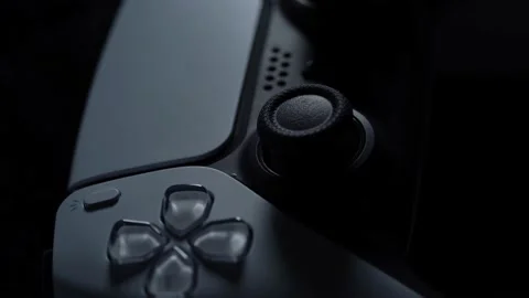 Playstation 5 DualSense controller Stock Footage 153389645