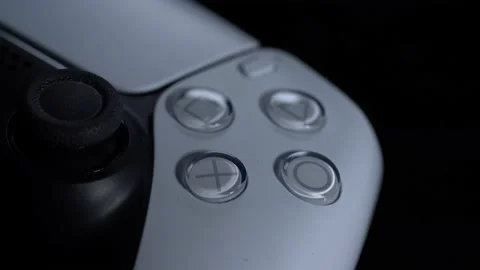 Playstation 5 DualSense controller Video stock 153389649