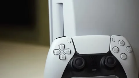 Playstation 5, DualSense game controller Stock Footage 171673650