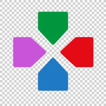 Playstation keypad 2 Stock Illustration